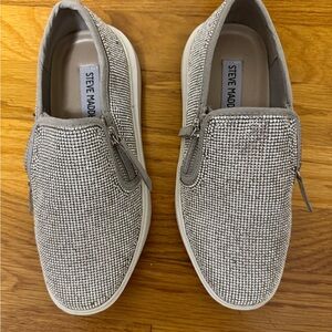 Steve Madden Rhinestone Women’s Slip-On Loafers
